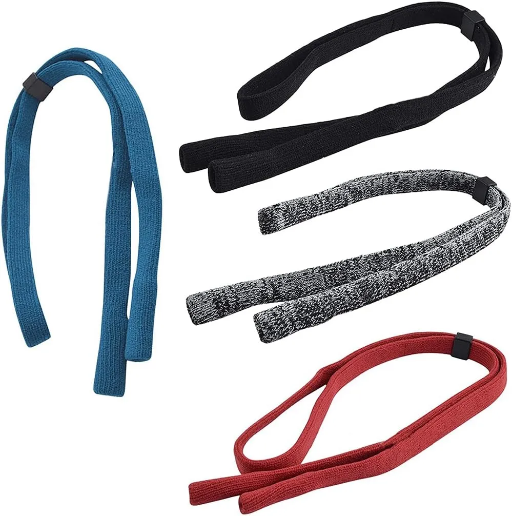4PCS Coarse Strap Holder Sports Glass Cords Lanyard Eyeglass Chain Necklace Chain Long Necklace Fashion Accessories - C087