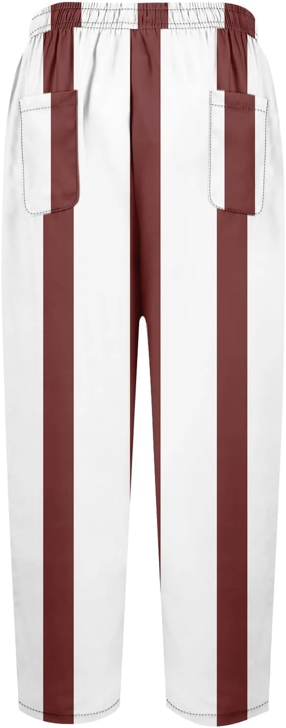 ADHOWBEW Plus Size Capri Pants for Women Dressy Flowy High Waist Casual Cotton Lounge Trendy Summer Bottoms with Pockets
