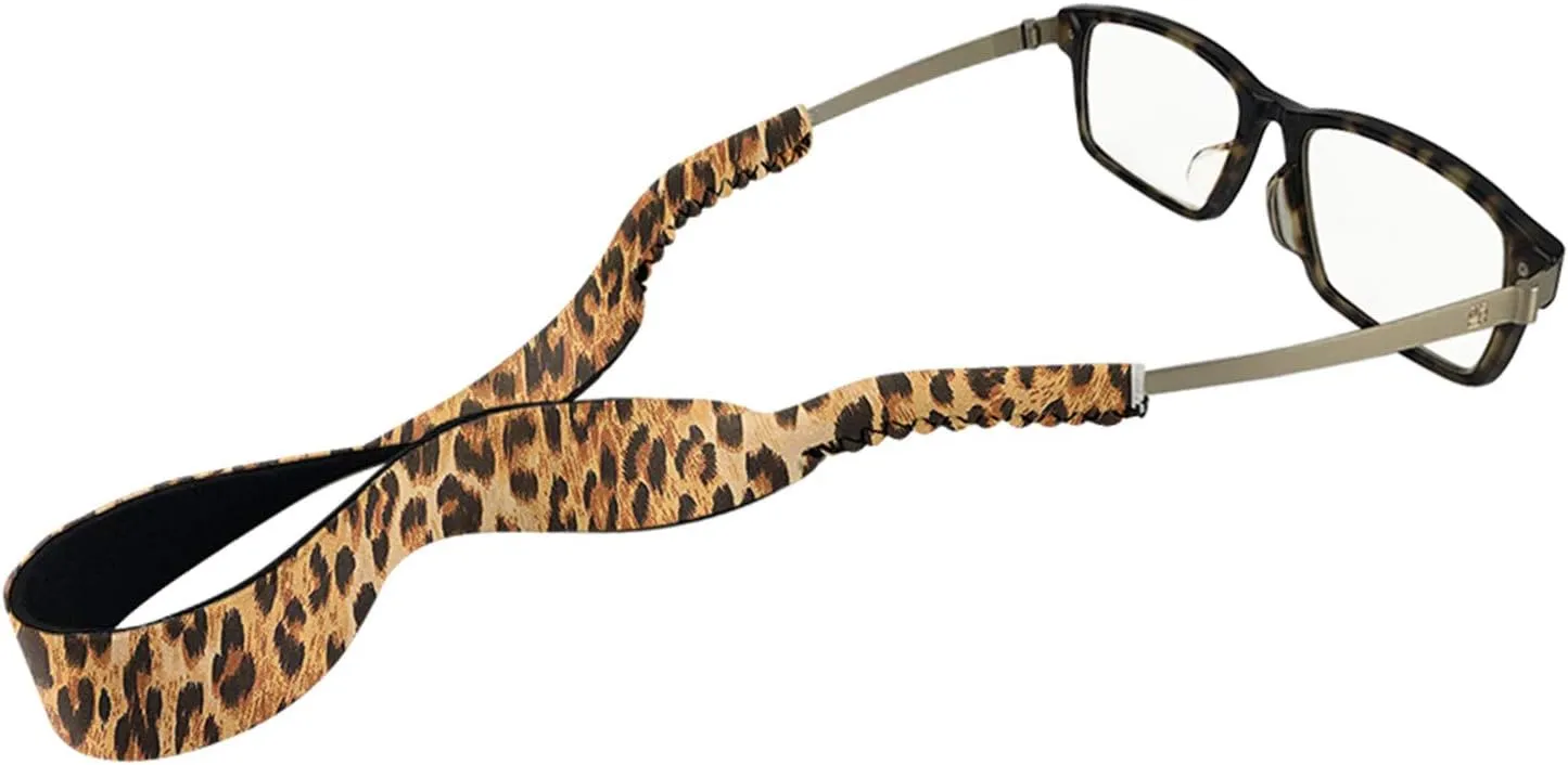 Belidome Classic Brown Leopard Print Sunglasses Eyewear Straps Chain for Women Durable Non Slip