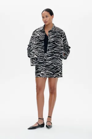 BESSIE | Black Whisper Zebra