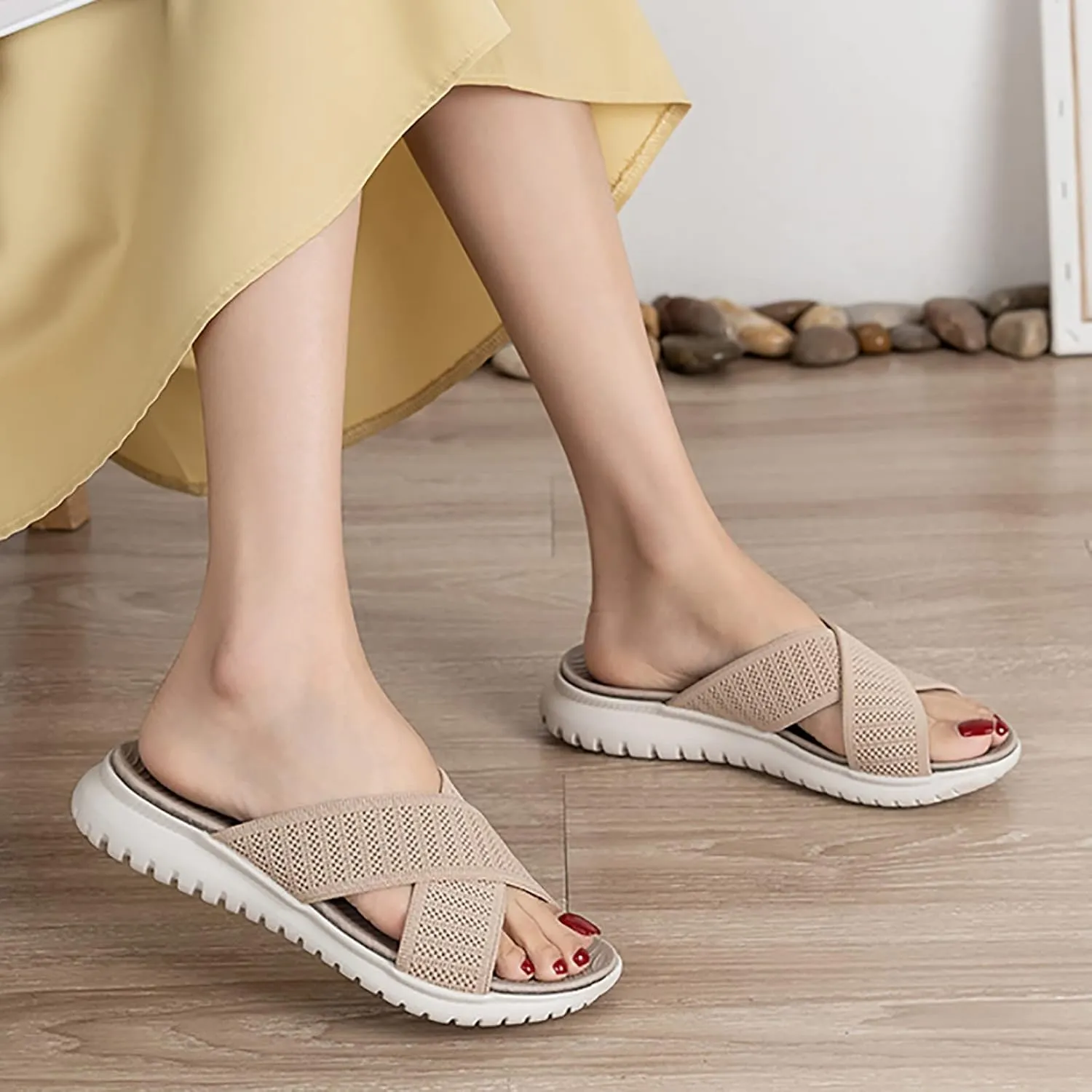 Best Walking Shoes for Women with Arch Support Slip On Walking Sandals for Women Summer Sandals Women 2024 Black Sandals Women Dressy Comfy Sandals for Women Womens Strappy Sandals Heels