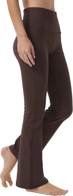 Bootcut Yoga Pants for Women High Waist Workout Pants for Women Tummy Control Bootleg Work Pants Dress Pants