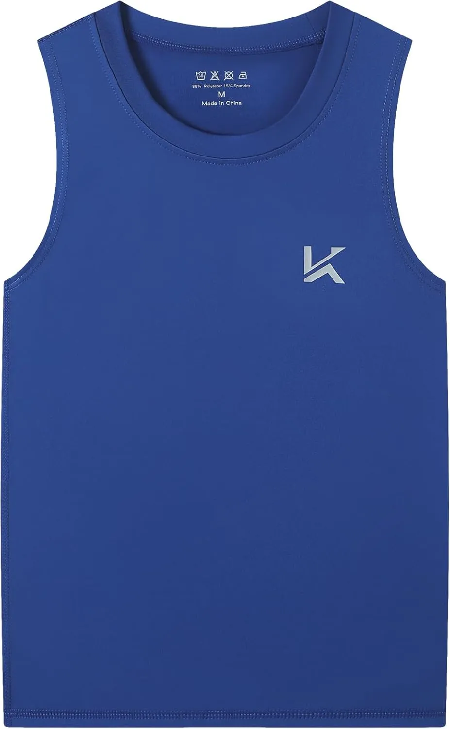 Boys Tank Top Athletic Compression Sleeveless Shirt Quick Dry Basketball Football Undershirt Base Layer