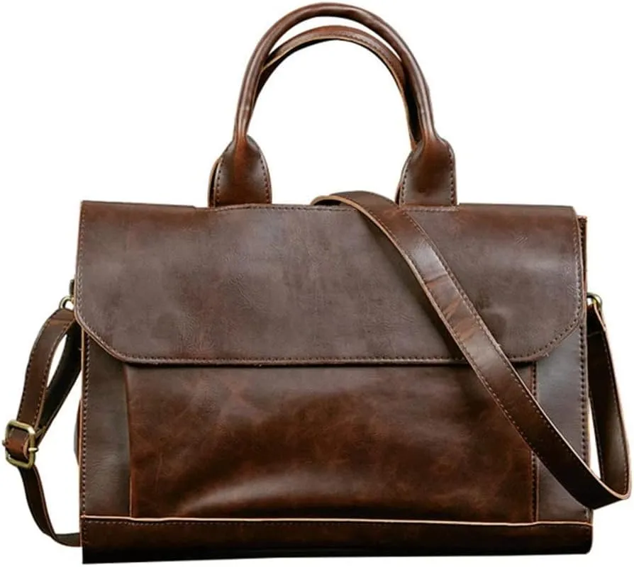 Briefcase Bag Laptop Messenger Bag Business Office Bag for Men Women, Waterproof Stylish