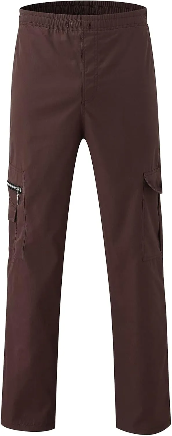 Cargo Pants for Men Big and Tall, Casual Pants Gym Workout Athletic Pants Mens Outdoors Jogger Pants Casual Athletic