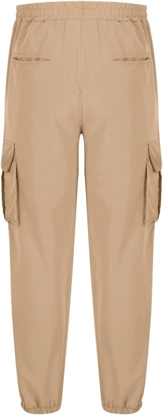 Cargo Pants for Men Slim Fit Mens Hiking Pants Casual Lightweight Joggers Work Pants Multi-Pocket Military Pants