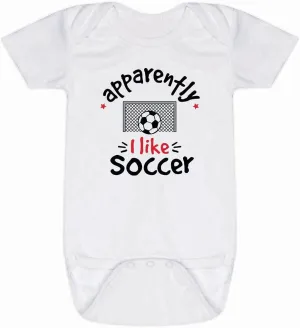 ChalkTalkSPORTS Soccer Baby & Infant One Piece | Soccer Theme Bodysuits