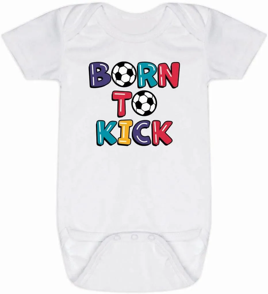 ChalkTalkSPORTS Soccer Baby & Infant One Piece | Soccer Theme Bodysuits