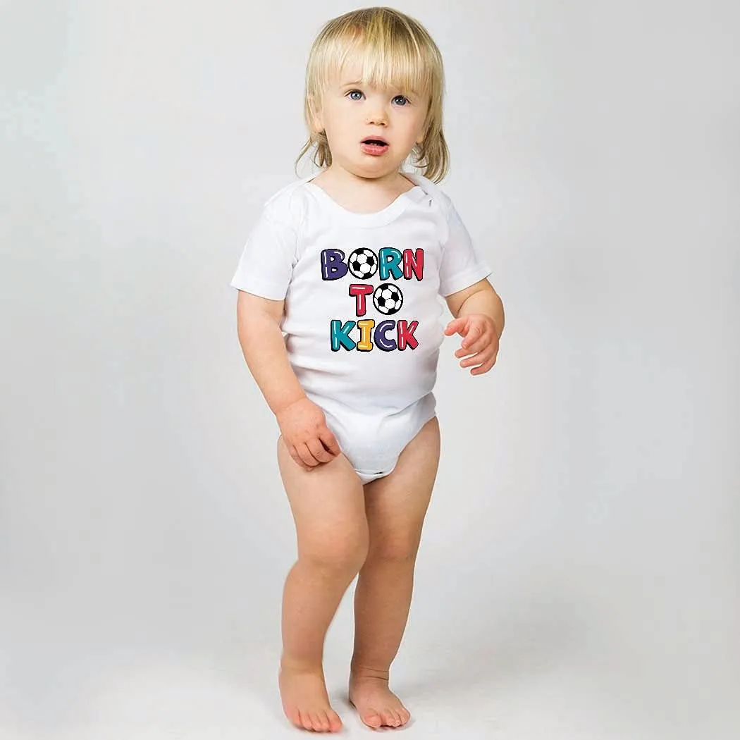 ChalkTalkSPORTS Soccer Baby & Infant One Piece | Soccer Theme Bodysuits