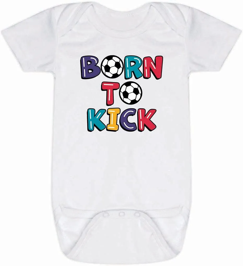 ChalkTalkSPORTS Soccer Baby & Infant One Piece | Soccer Theme Bodysuits