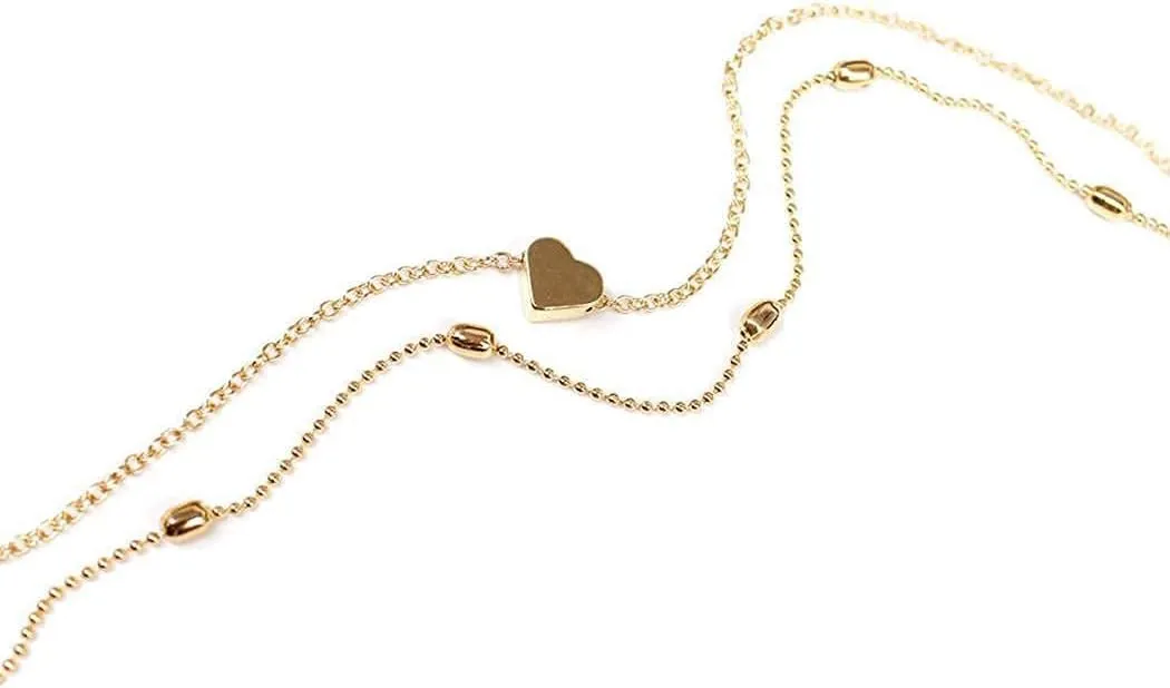 Clataly Pineapple Anklet Bracelets Multilayer Love Turtle Beaded Ankle Summer Accessories Beach Foot Jewelry for Women