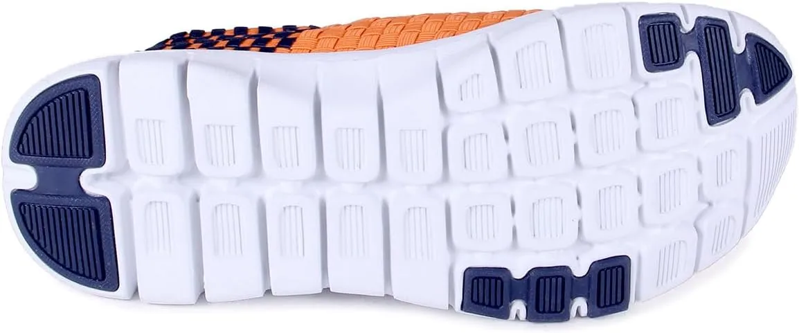 Comfy Feet NCAA Woven Colors Comfy Slip On Shoes