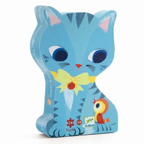 Djeco Silhouette Puzzle - Pachat and His Friends