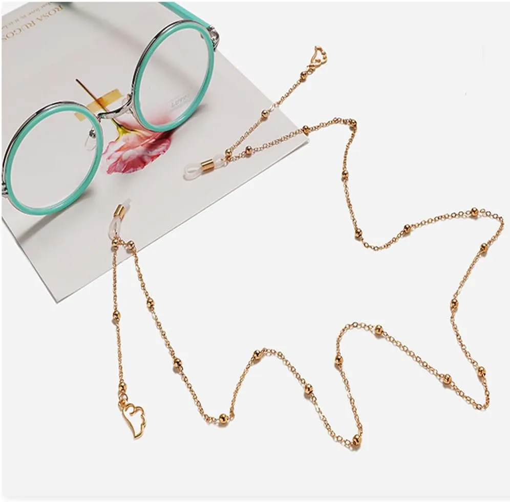 DNLKWGO Sunglasses Chains Eyeglass Rope Glasses Necklace Strap Wing Pendant Sunglasses Strap Holder for Women
