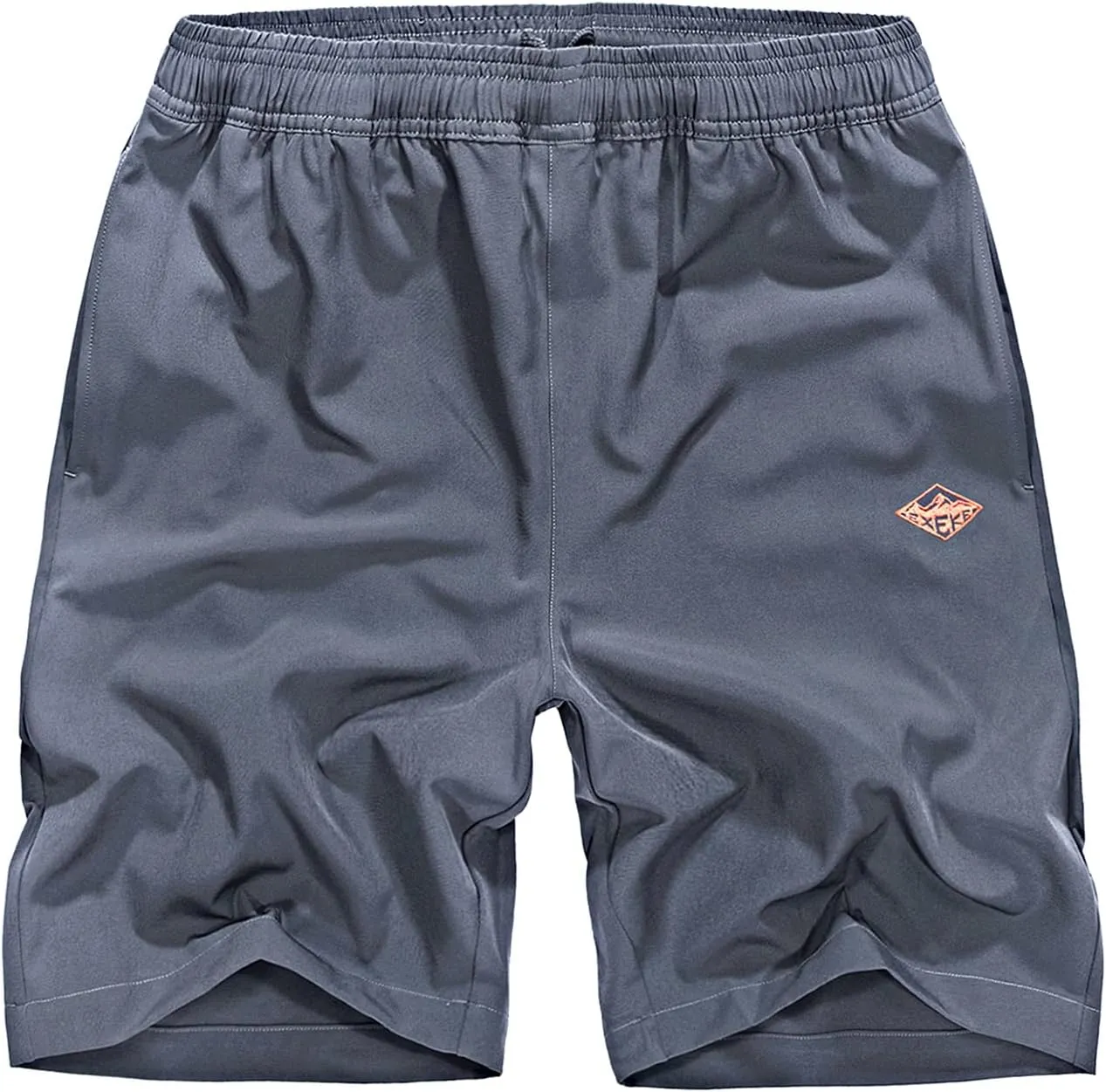 EXEKE Men's Athletic Shorts Quick Dry Running Shorts Lightweight Gym Workout Shorts with Pockets