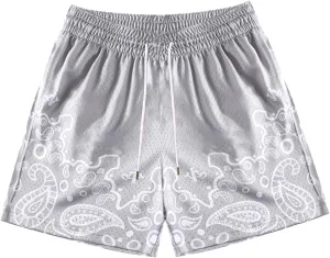 Graphic Basketball Shorts Men,Cool Mens Athletic Shorts Mesh Quick-Dry Running Shorts for Gym