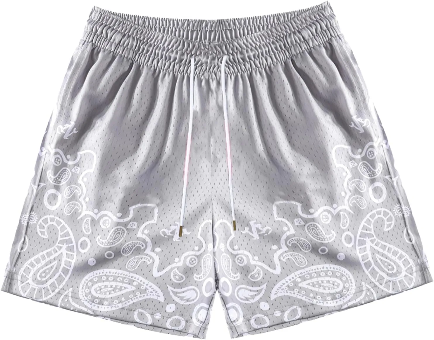 Graphic Basketball Shorts Men,Cool Mens Athletic Shorts Mesh Quick-Dry Running Shorts for Gym