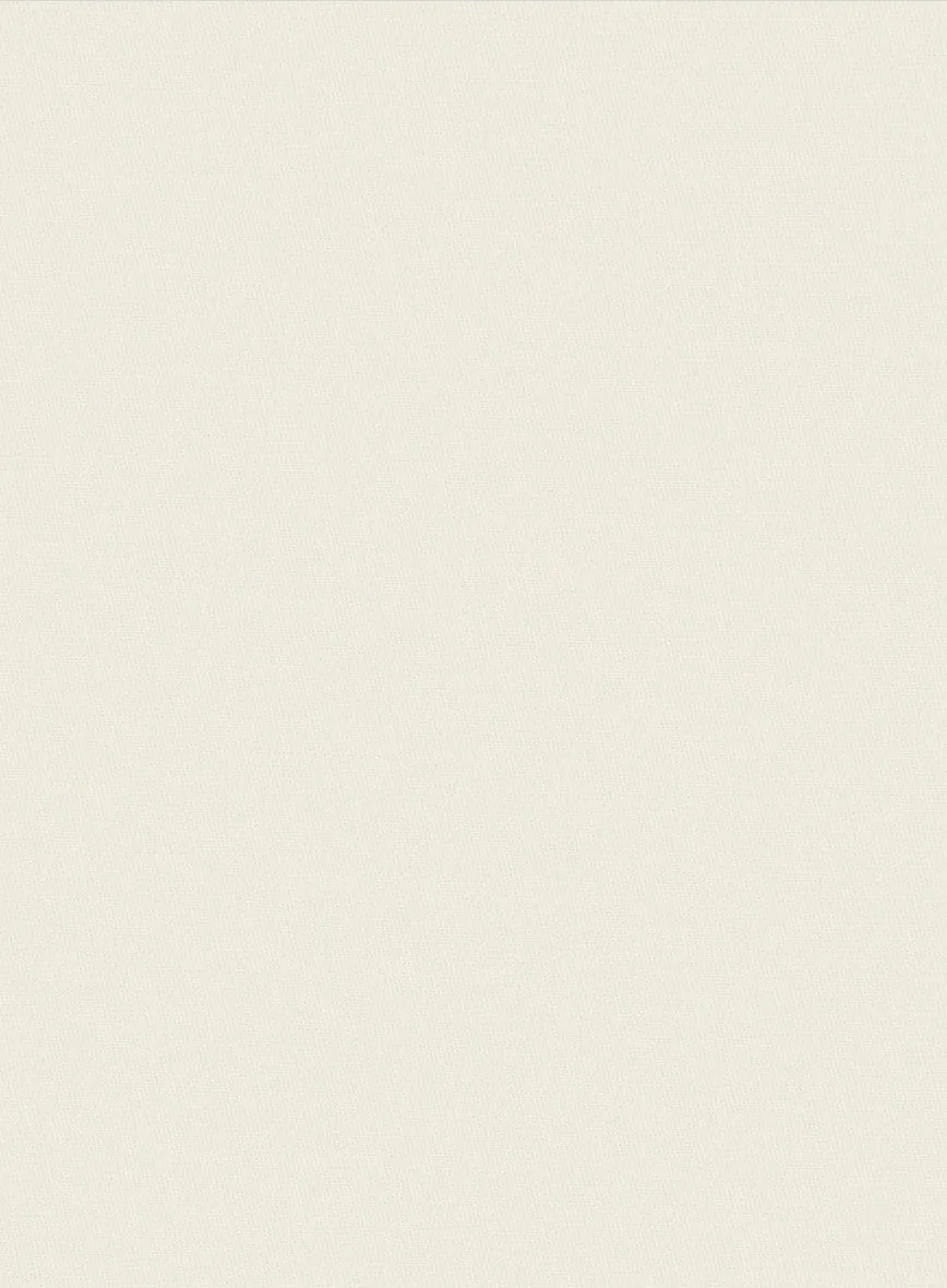 Italian Light Beige Cotton Stretch Jacket
