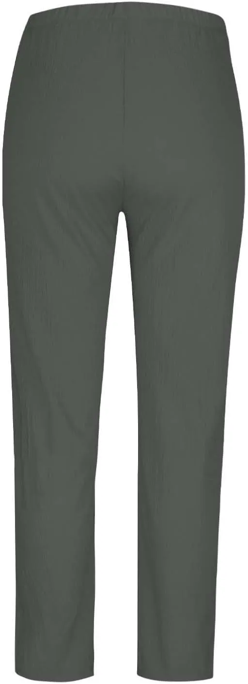 JOAU Women Cotton Linen Pants Casual Summer 2025 Straight Wide Leg Loose Comfy Elastic High Waist Beach Trouser with Pockets