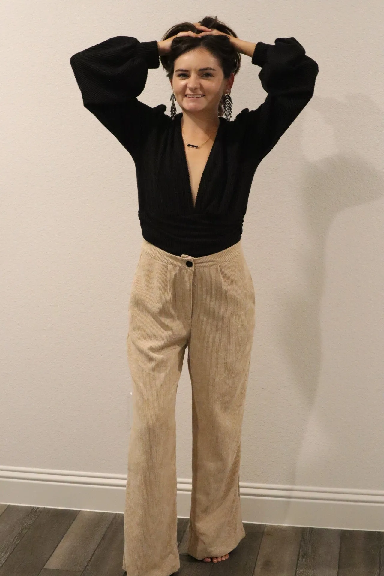 KAT'S KOOL KHAKI PANTS - KHAKI