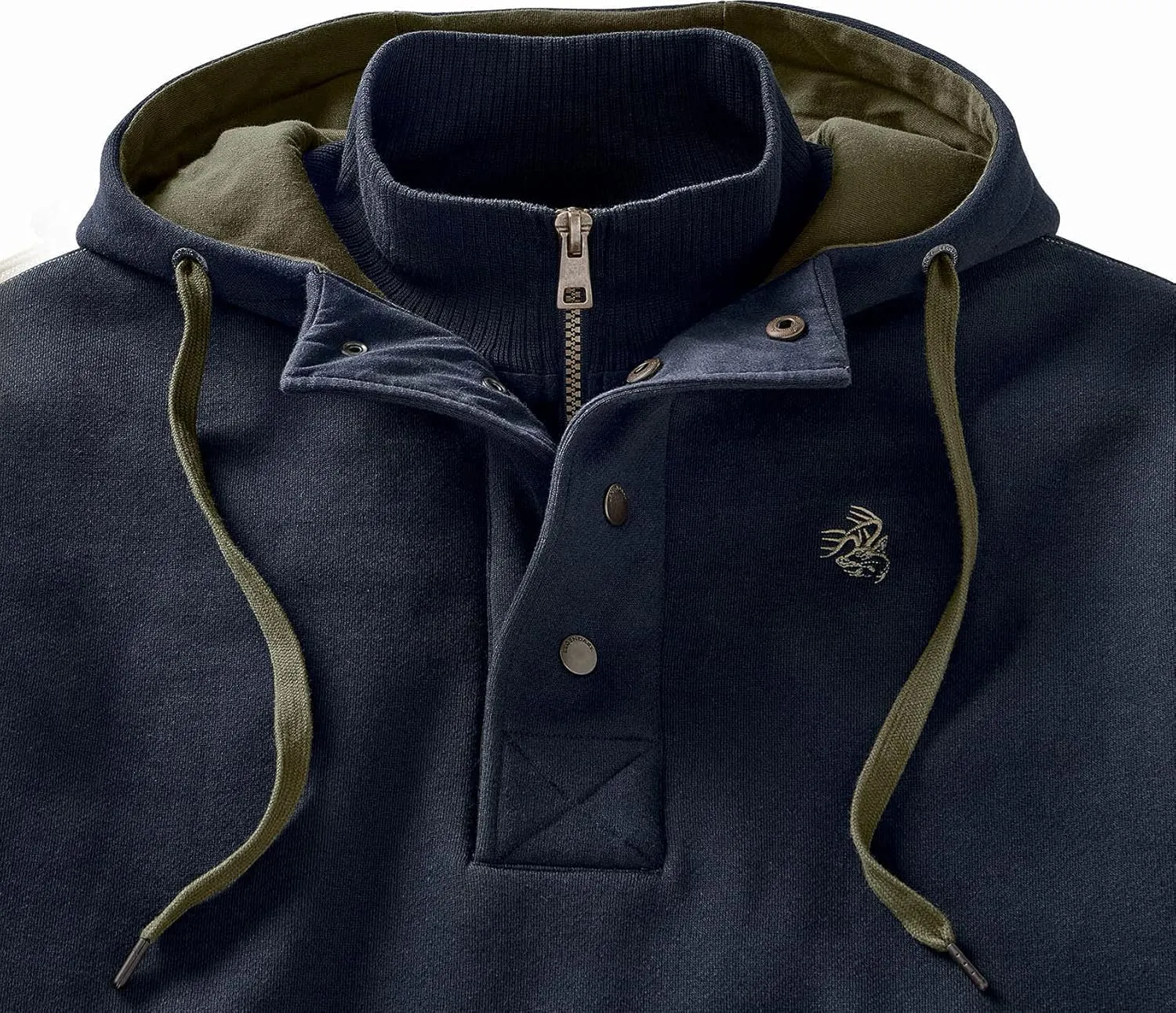Legendary Whitetails Men's Tough as Buck 1/4 Zip Action Hoodie