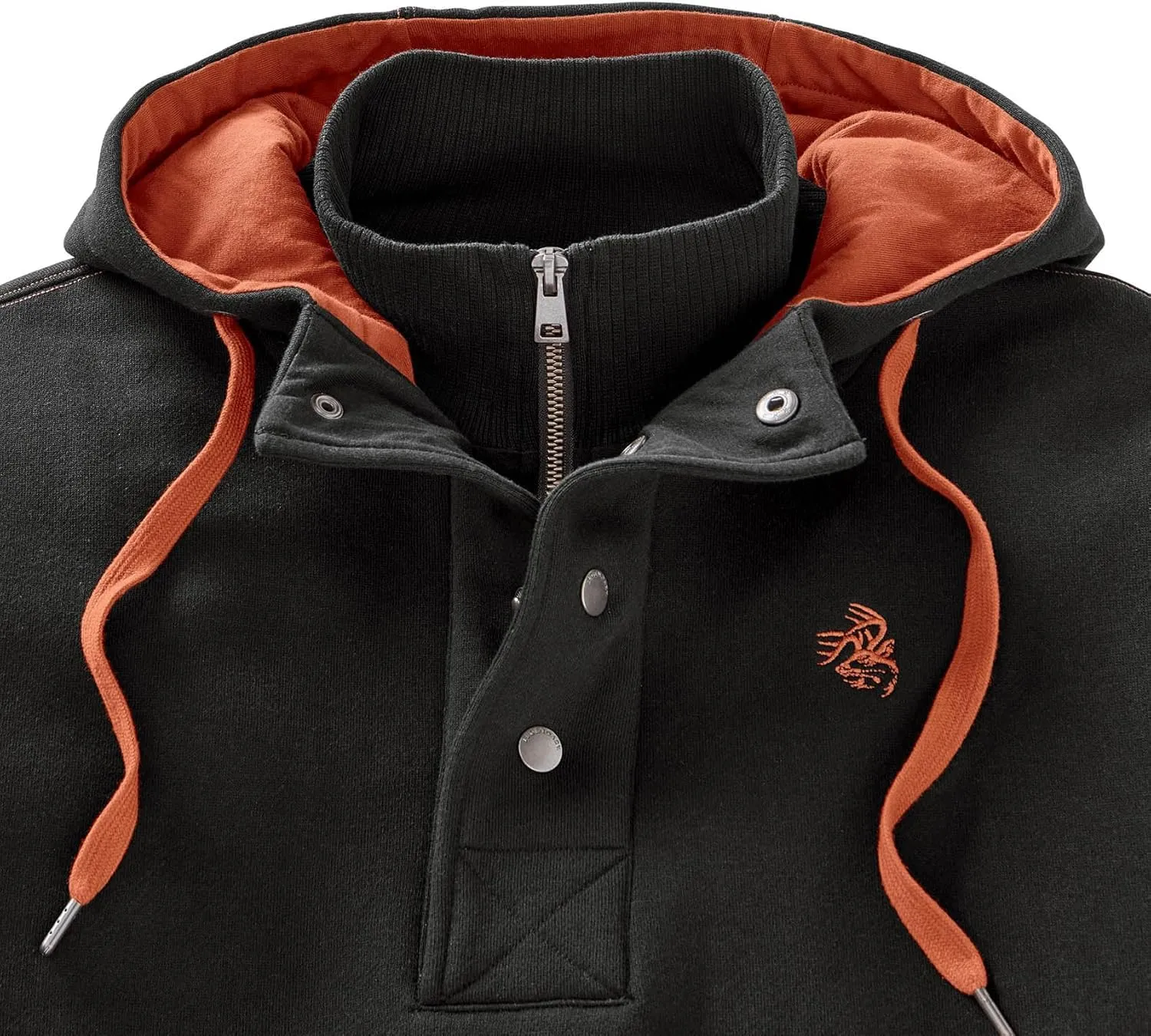Legendary Whitetails Men's Tough as Buck 1/4 Zip Action Hoodie