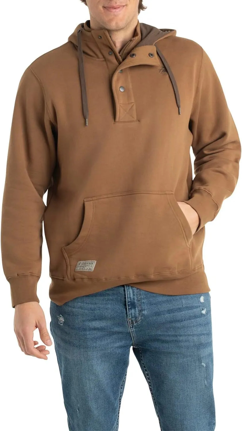 Legendary Whitetails Men's Tough as Buck 1/4 Zip Action Hoodie
