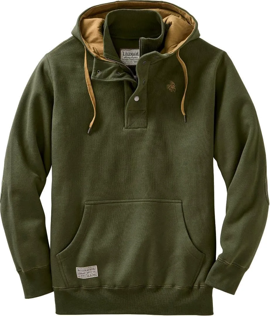 Legendary Whitetails Men's Tough as Buck 1/4 Zip Action Hoodie