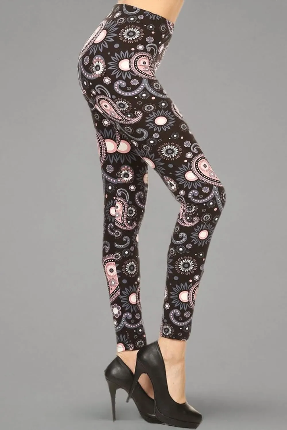 Leggings Depot High Waisted Camouflage & Multiple Print Leggings for Women - Reg, Plus, 1X3X, 3X5X
