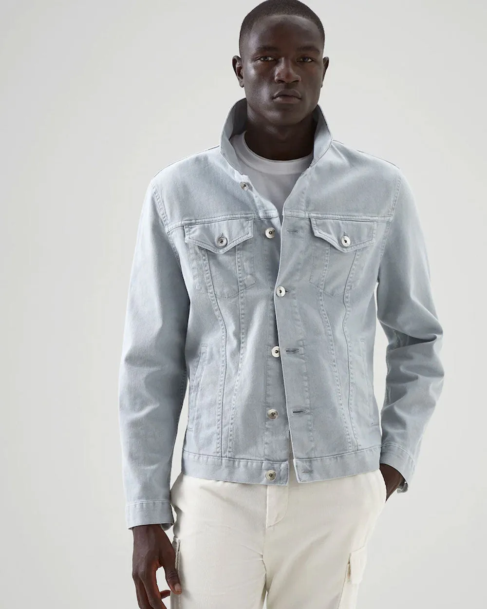 Light Blue Denim Trucker Jacket