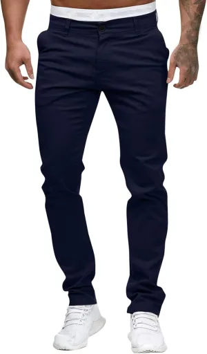 Men' S Casual Cargo Pants Loose Fit Hiking Joggers Athletic Sweatpants Outdoor Wearing Pants with Pockets Trousers