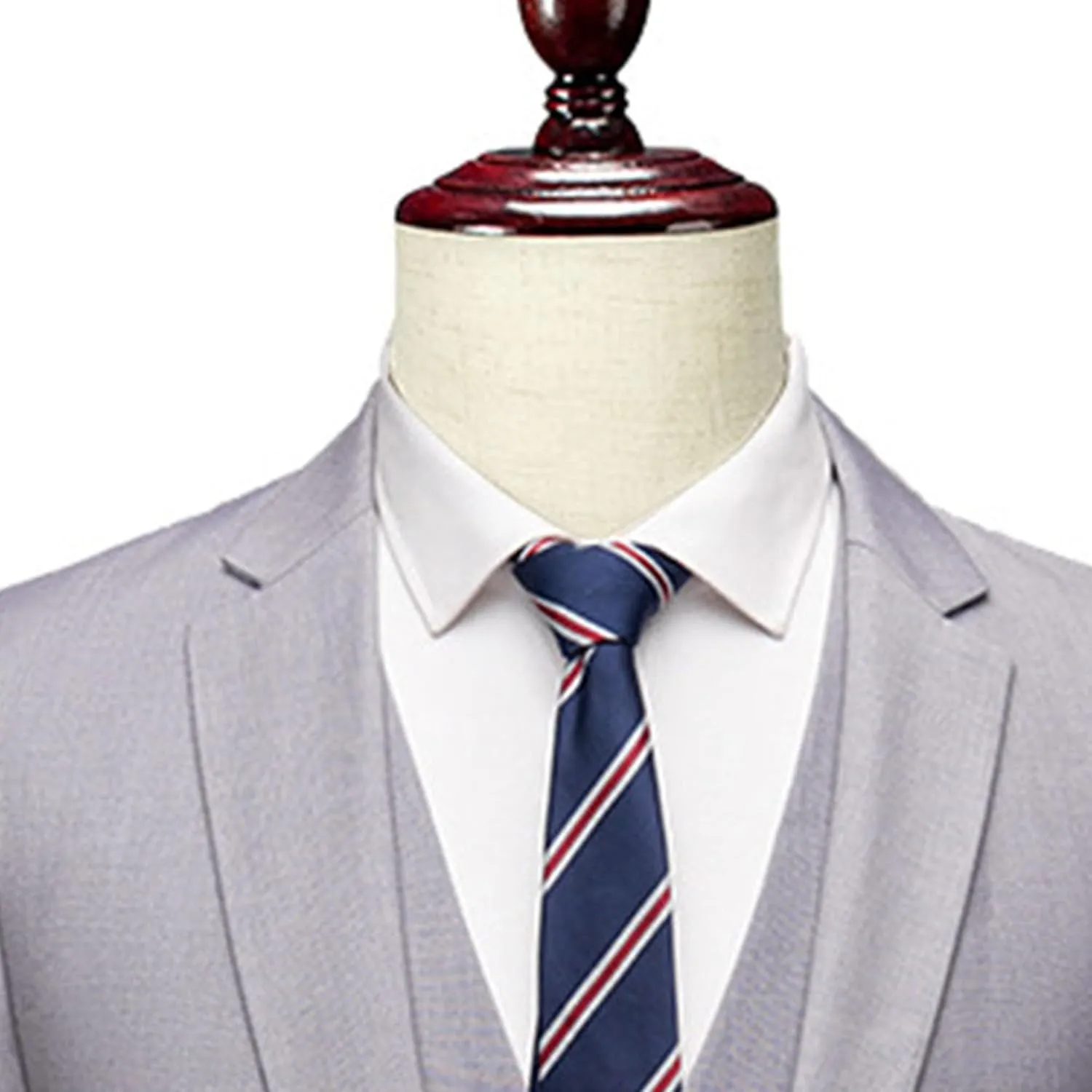 Men's 3 Piece Slim Fit Suit Set Formal Business Wedding Tuxedo Suits 1 Button Suit Jacket Pants Vest Sets