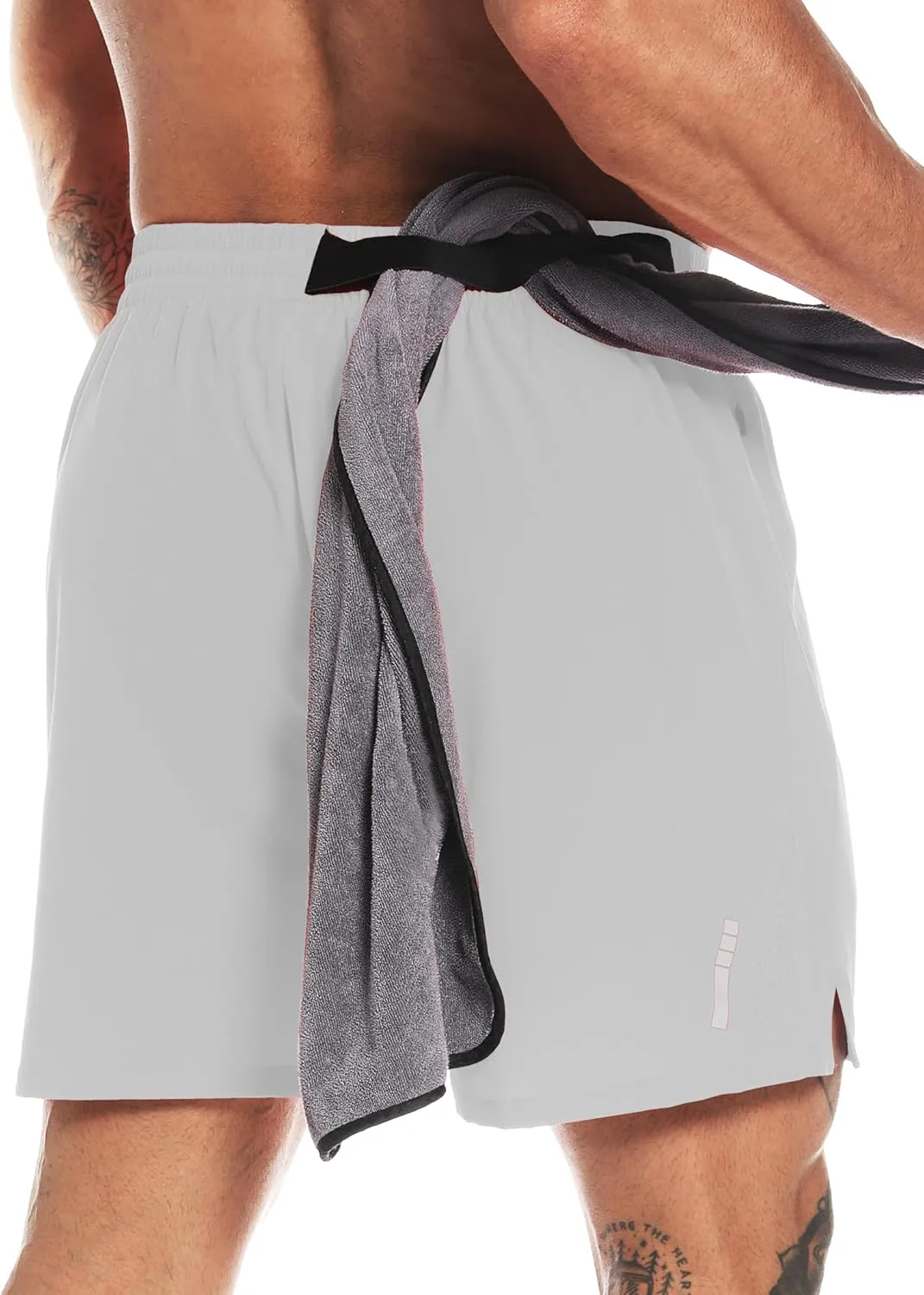 Men's Athletic Running Shorts Quick Dry Workout Shorts Lightweight Sports Gym Basketball Shorts Hiking