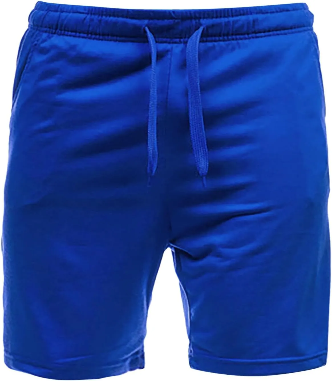 Mens Baggy Cargo Pants, Elastic Waist Drawstring Casual Classic Summer Shorts Pockets Loose Beach Shorts Plus Size