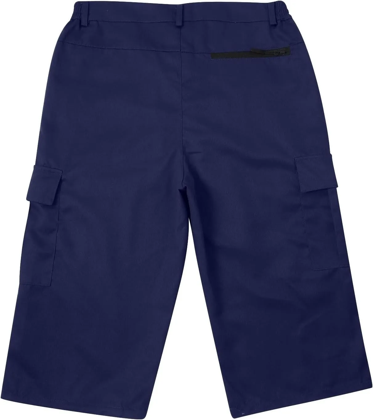 Mens Capri Cargo Pants Twill Multi Pockets Casual 3/4 Hiking Work Shorts for Men Athletic Fit Golf Tennis Tactical Pants