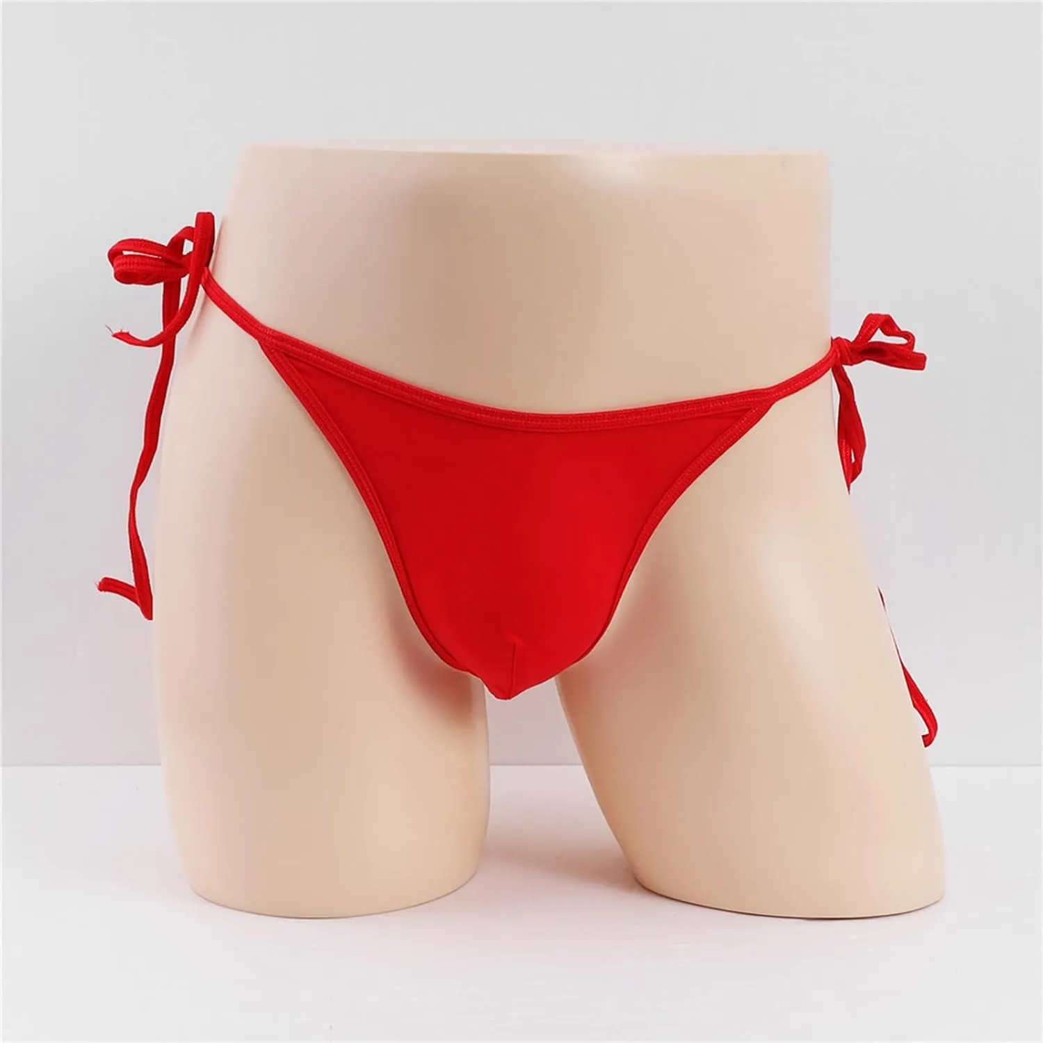 Men's Exotic Thong Underwear Sexy Minimalist T Pants Comfortable Stretch Fabric Breathable Soft Fit for Casual