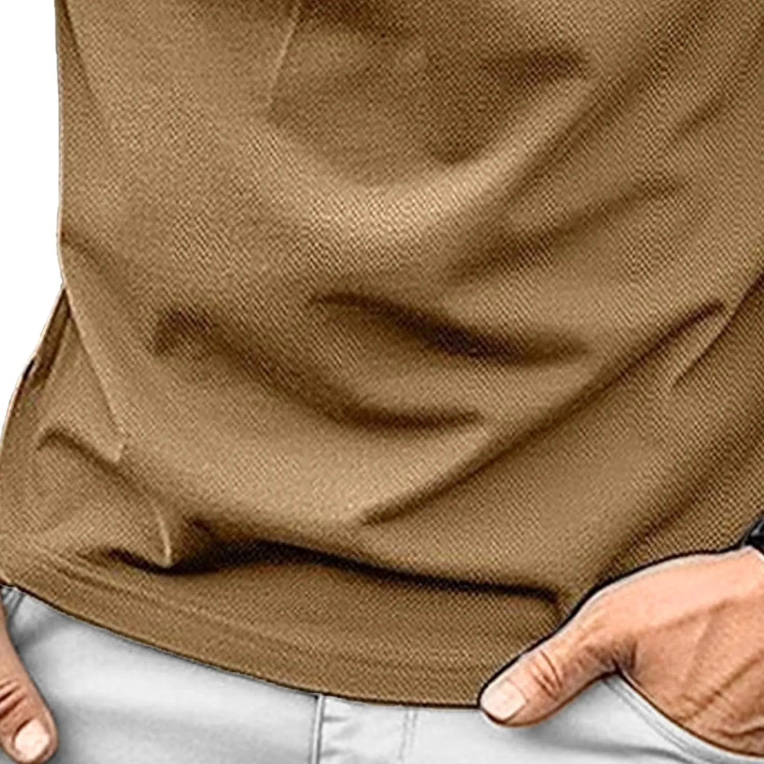Mens Henley Shirts Short Sleeve Stylish Summer Slim Fit Tee Shirts Casual Stand Collar Basic T Shirt with Pocket