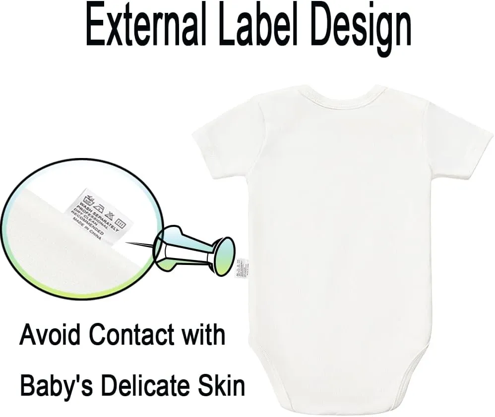 My Siblings Have Paws Bodysuits, Gender Neutral Baby Clothes, Must Haves for First Time Mom Newborn Gifts 0-24 Months