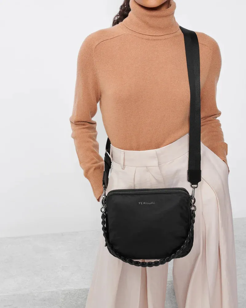 MZ Wallace Black Bowery Crossbody