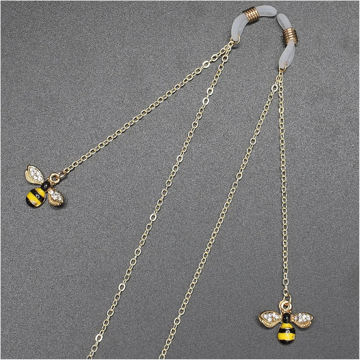 Naimo 2PCS Pearl Star Pendant Eyeglass Chains Eyewear Strap Holder Reading Glasses Retainer