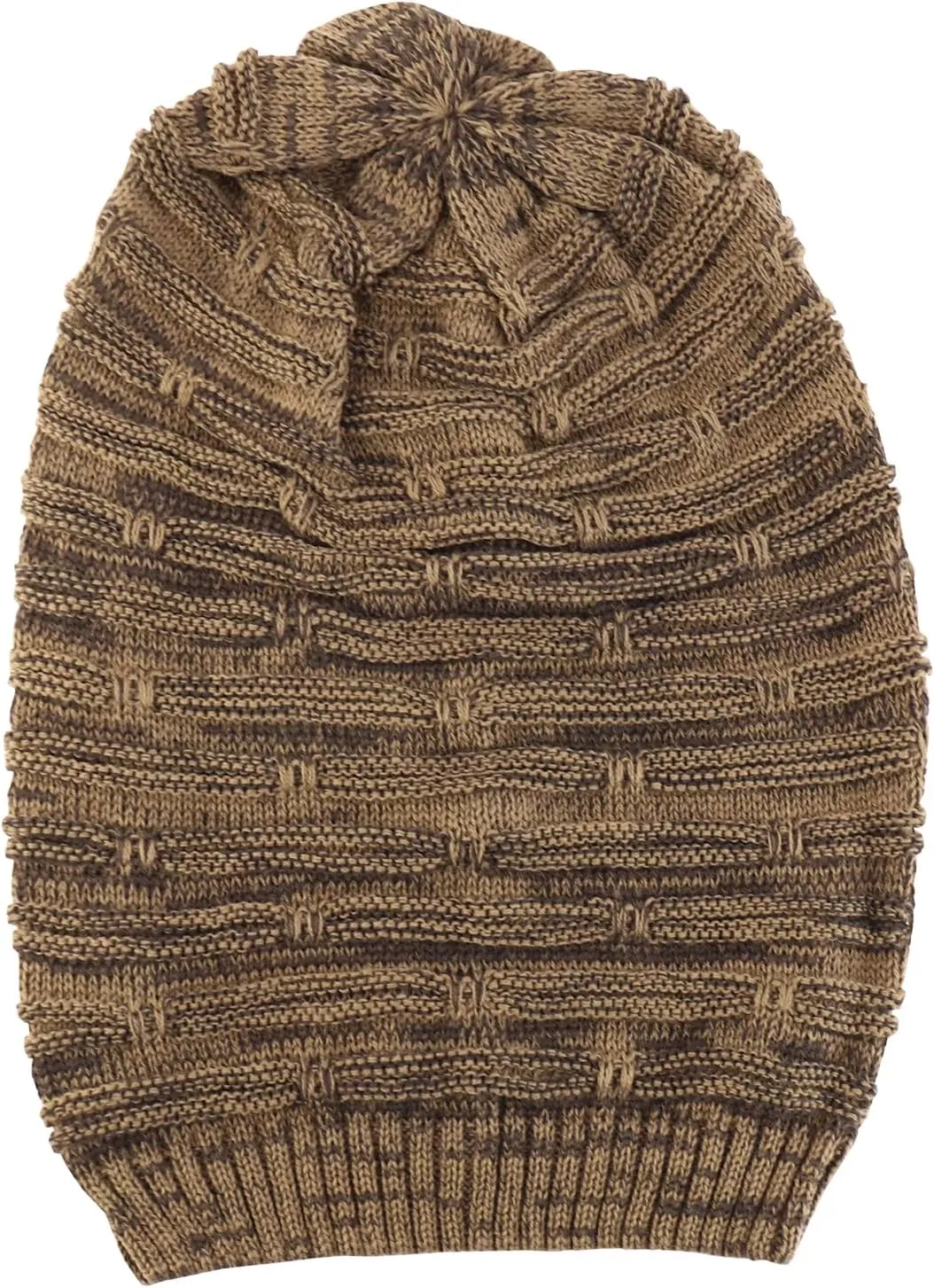 Oversized Dreadlock Deep Crown Knit Long Beanie
