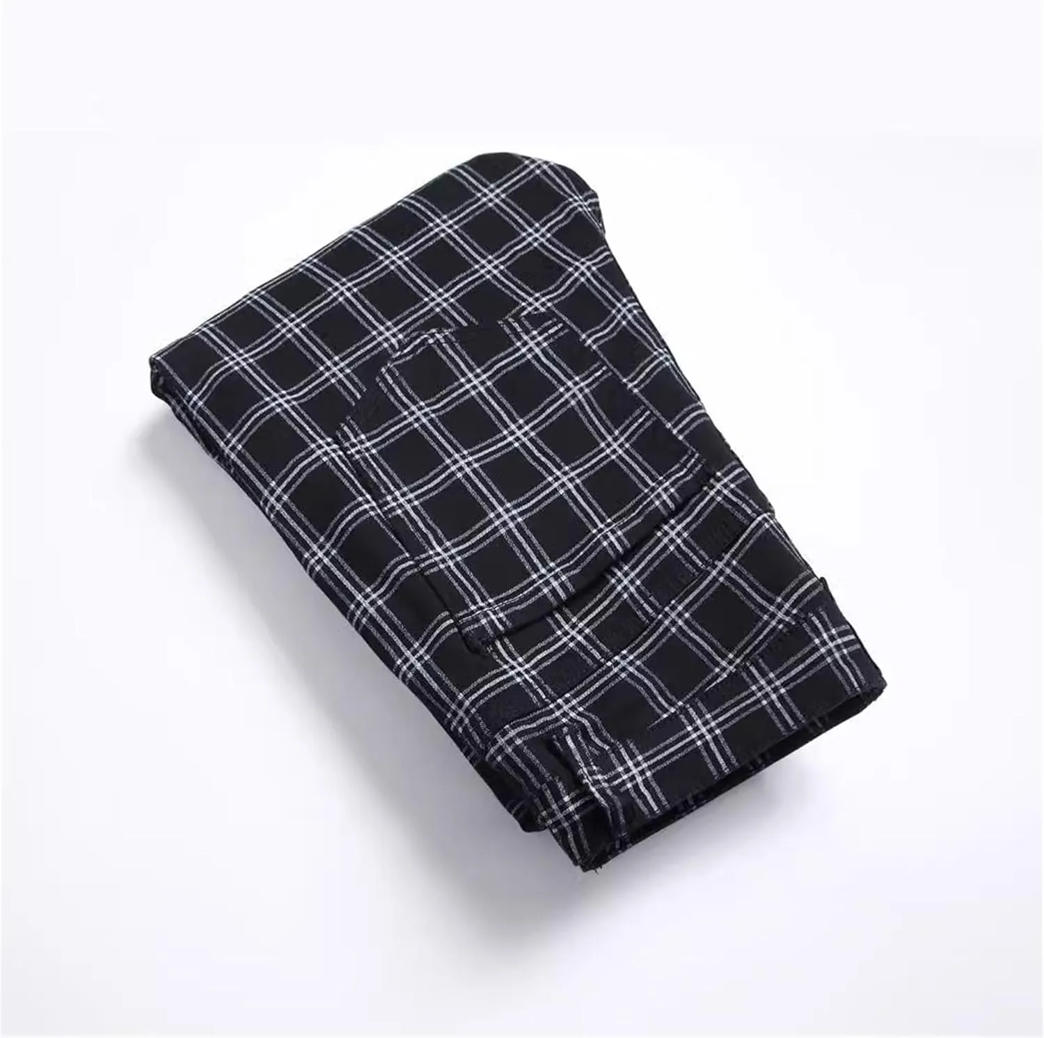 Plaid Pants for Men Stretch Slim Fit Dress Pant Fashion Style Casual Feet Trousers Business Chinos Pants