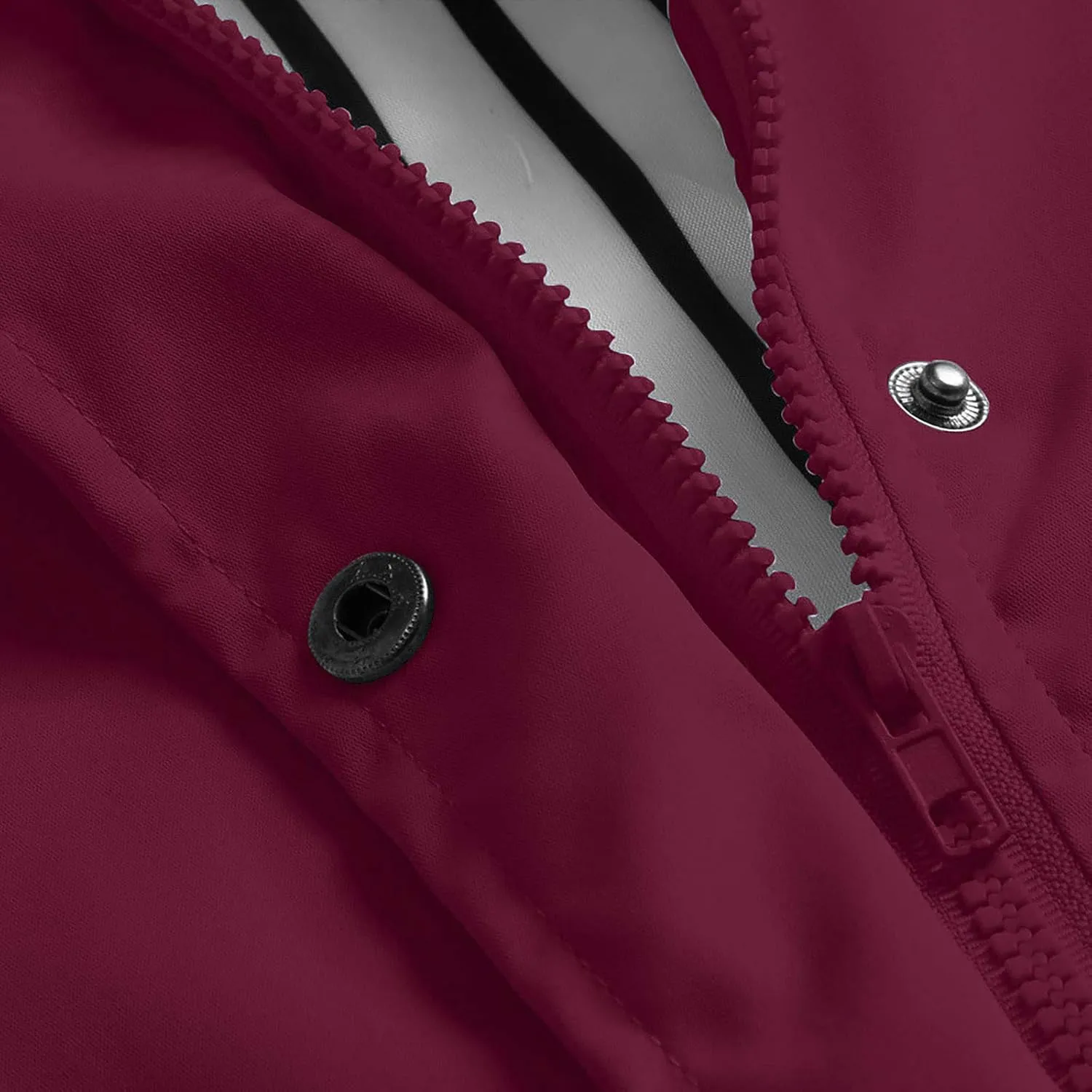 Plus Jacket Outdoor Windproof Hooded Solid Women Coat Rain Raincoat Women's Coat s Jacket