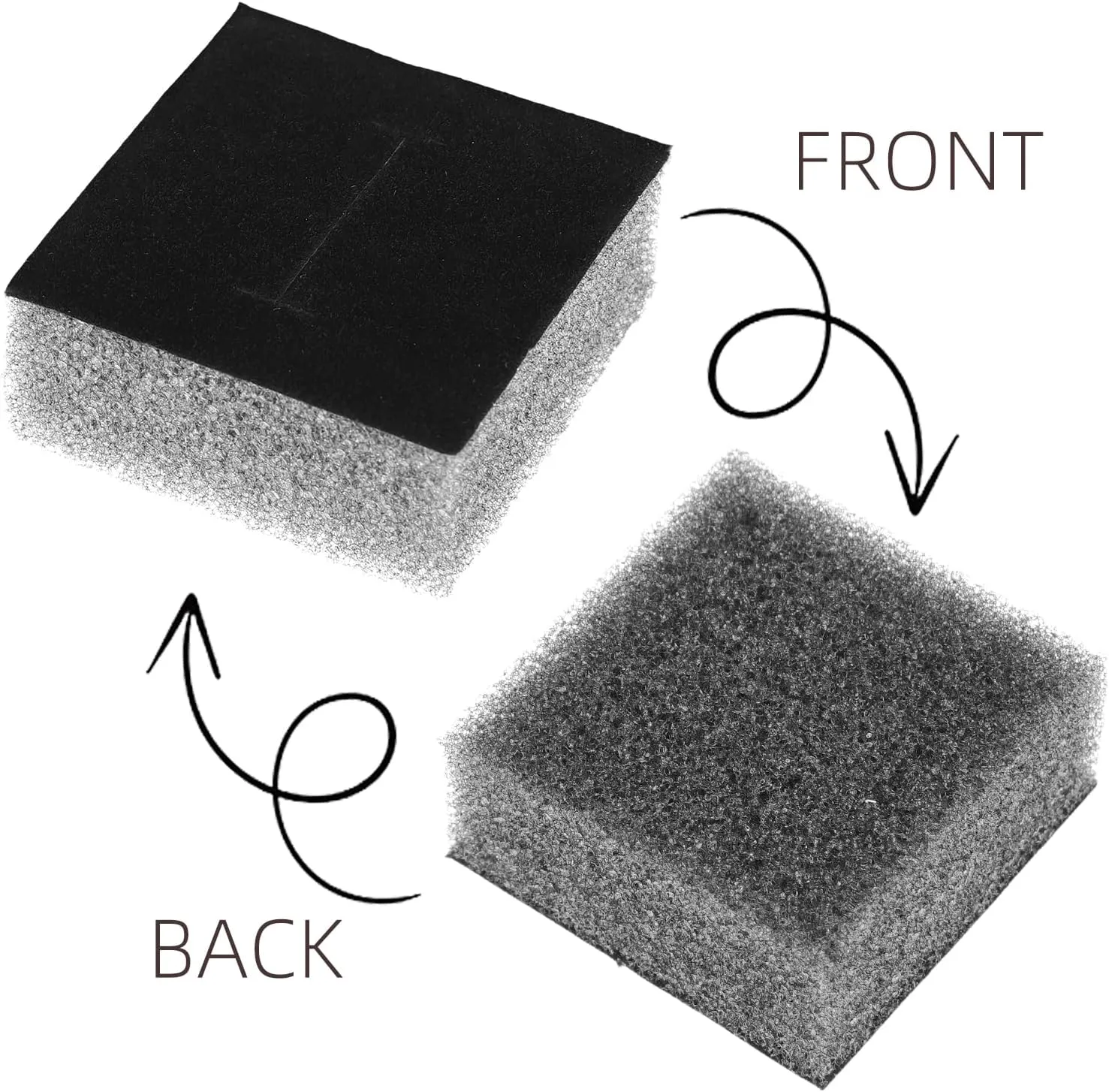 PRETYZOOM 30pcs Jewelry Box Foam Liners, Ring Box Insert Holder Ring Box Jewelry Organizer Insert Pads Ring Box Sponge Cushion Jewelry Storage Box Insert Tray(5x5cm)