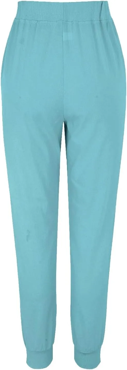 PTOLOCIF Women's Cotton Linen Pants High Waist Drawstring Pants Loose Fit Summer Flowy Boho Pant Trousers with Side Pockets