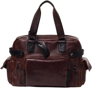 Retro Handbag Trend Men's File Computer Bag Casual Shoulder Crossbody Bag Men's Bag