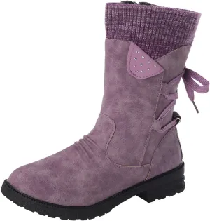 SBGMoSJ Slip on Winter Boots for Women Waterproof Womens 11.5 Extra Wide Width Non Slip Winter Boots Woman Boots Winter Short Womens Pull on Winter Boots 8.5 Waterproof Winter Boots Youth