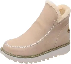 SBGMoSJ Snowboarding Boots Womens Womens Winter Boots Waterproof Tall Womens Winter Boots 8.5 Wide Outdoor Boots Women Warm Botas Contra El Agua Para Mujer