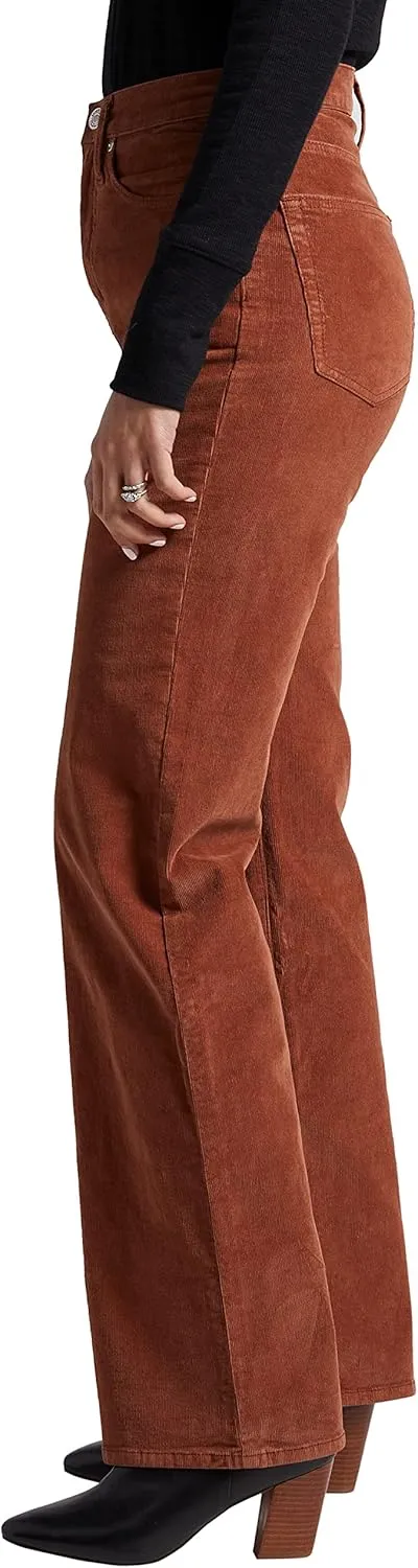 Silver Jeans Co. Women's Highly Desirable High Rise Trouser Leg Pants