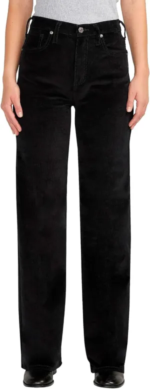 Silver Jeans Co. Women's Highly Desirable High Rise Trouser Leg Pants
